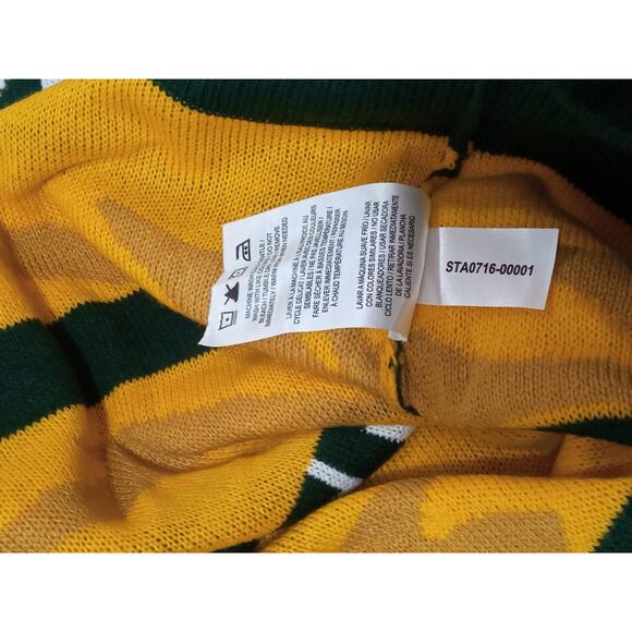 NFL Team Apparel Men's Sweater Green Bay Packets Yellow/Green Sz Small NWT! - Picture 9 of 12